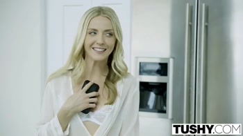 TUSHY Bosses Wife Karla Kush First Time Anal With the Office
