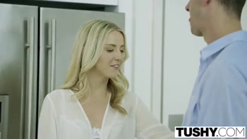 TUSHY Bosses Wife Karla Kush First Time Anal With the Office