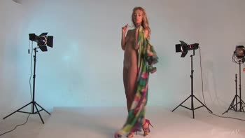 Stunning Russian Teen (18+)'s Exclusive BTS Photoshoot
