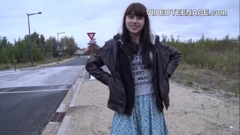First Time Casting: Petite French Teen (18+)'s Innocent Debut