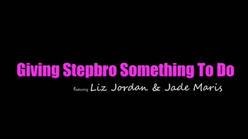 Liz Jordan Suggests to Stepbro, "Lets play The blowjob Challenge, Whose Mouth is this?"