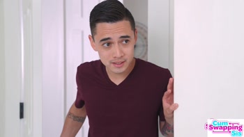 Liz Jordan Suggests to Stepbro, "Lets play The blowjob Challenge, Whose Mouth is this?"