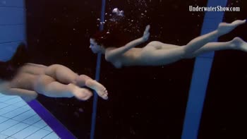 Matrosova's Aquatic Adventure: Three Seductive Babes Showcase Their Floating Delights