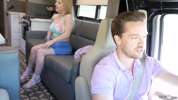 Borrowing More Than A Lift: Kylie Shay's Racy RV Romp