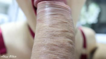 AlissaWhite1's Wicked Wet Mouth Devoured By Two Big Dicks
