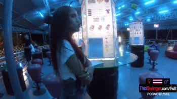 Thai Swingers' Sultry Karting Date Turns into Wild POV Sex Session