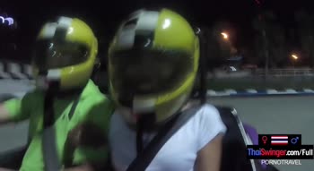 Thai Swingers' Sultry Karting Date Turns into Wild POV Sex Session