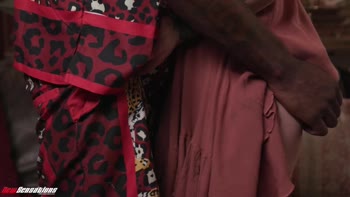 Paris White's BBC Babysitter Orgasm: Blonde Teen (18+) Takes Big Black Cock