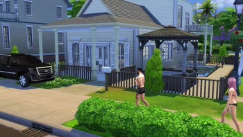 thefckingsim - Sim's Sensual Outdoor Adventure With Pink-Haired Beauty