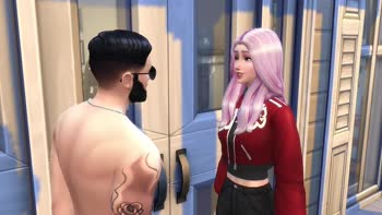 thefckingsim - Sim's Sensual Outdoor Adventure With Pink-Haired Beauty
