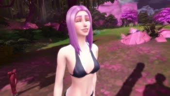 thefckingsim - Sim's Sensual Outdoor Adventure With Pink-Haired Beauty