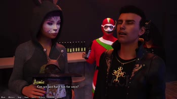 AVN Teller's Halloween Frenzy in Being a Dik Visual Novel