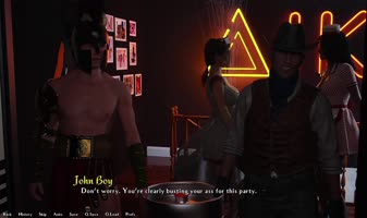 AVN Teller's Halloween Frenzy in Being a Dik Visual Novel