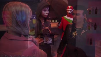 AVN Teller's Halloween Frenzy in Being a Dik Visual Novel