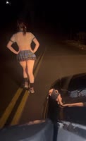 Hennessy Tic's Real-Life Whore Experience: Outdoor Blowjobs at the Truck Stop