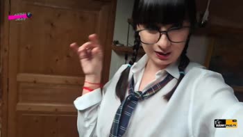 French Student Natacha Sugary's Sizzling Sex Lesson