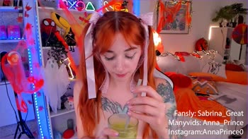 Sabrina_Great - Sabrina's Sassy Matcha Moment: 60FPS Solo Delight