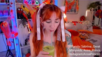 Sabrina_Great - Sabrina's Sassy Matcha Moment: 60FPS Solo Delight