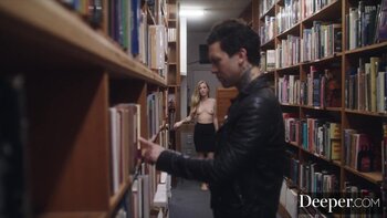 Karla Kush Teaches a Lesson in Bookstore Seduction