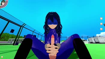 Thepoweranger - Setsuna Tokage's Heroic Masturbation Fantasy in 60FPS HD