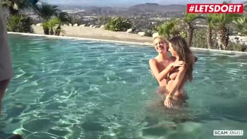 Wild Threesome Frenzy: Kenna James & Lily Adams Join Forces With Chad White