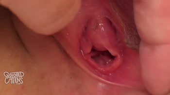 Teen (18+) Brunette's Big Cock POV Blowjob