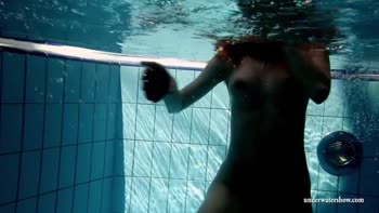 Sultry Underwater Seduction: Naughty Teens (18+) Strip Down in the Deep