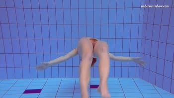 Sultry Underwater Seduction: Naughty Teens (18+) Strip Down in the Deep