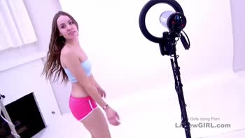 Fresh Cutie Pie Devours Big Cock in POV Casting