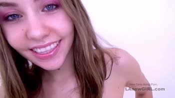 Fresh Cutie Pie Devours Big Cock in POV Casting