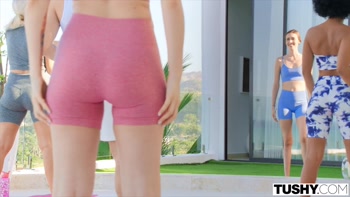 TUSHY Anal-Crazy Yoga Instructor Sandra Lyd Sneaks Away With Married Man For Secret Anal