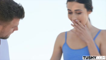 TUSHY Anal-Crazy Yoga Instructor Sandra Lyd Sneaks Away With Married Man For Secret Anal