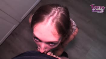 StepDad's Secret Seduction: Breezy Bri's Tattooed Temptation Creampied