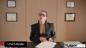 TUSHY Gorgeous Anal Nympho Valentina Nappi Seduces College Campus Stud