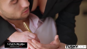 TUSHY Gorgeous Anal Nympho Valentina Nappi Seduces College Campus Stud
