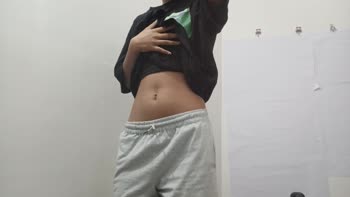 Desi_Girl23's Sizzling Solo: Fingering Her Curvy Cowgirl Crease