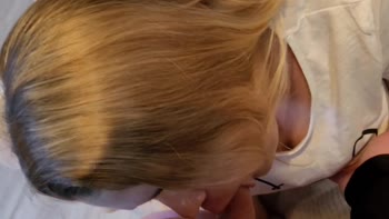 BBW_Clarice - Blonde BBW Delight's First-Time Facial: Cum-Sizzling POV