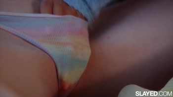SLAYED Alexis Can't Keep Hands Off Bestie Hazel's Hot Body