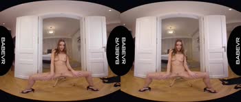 Sybil A's Alluring VR Striptease: Envy-Inducing Tease