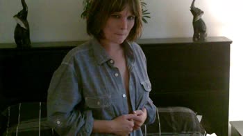 Misty In A Polo Shirt Is About To Get Naked