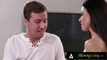 India Summer Teases Stepson with Lingerie, Dazzles with Deepthroat