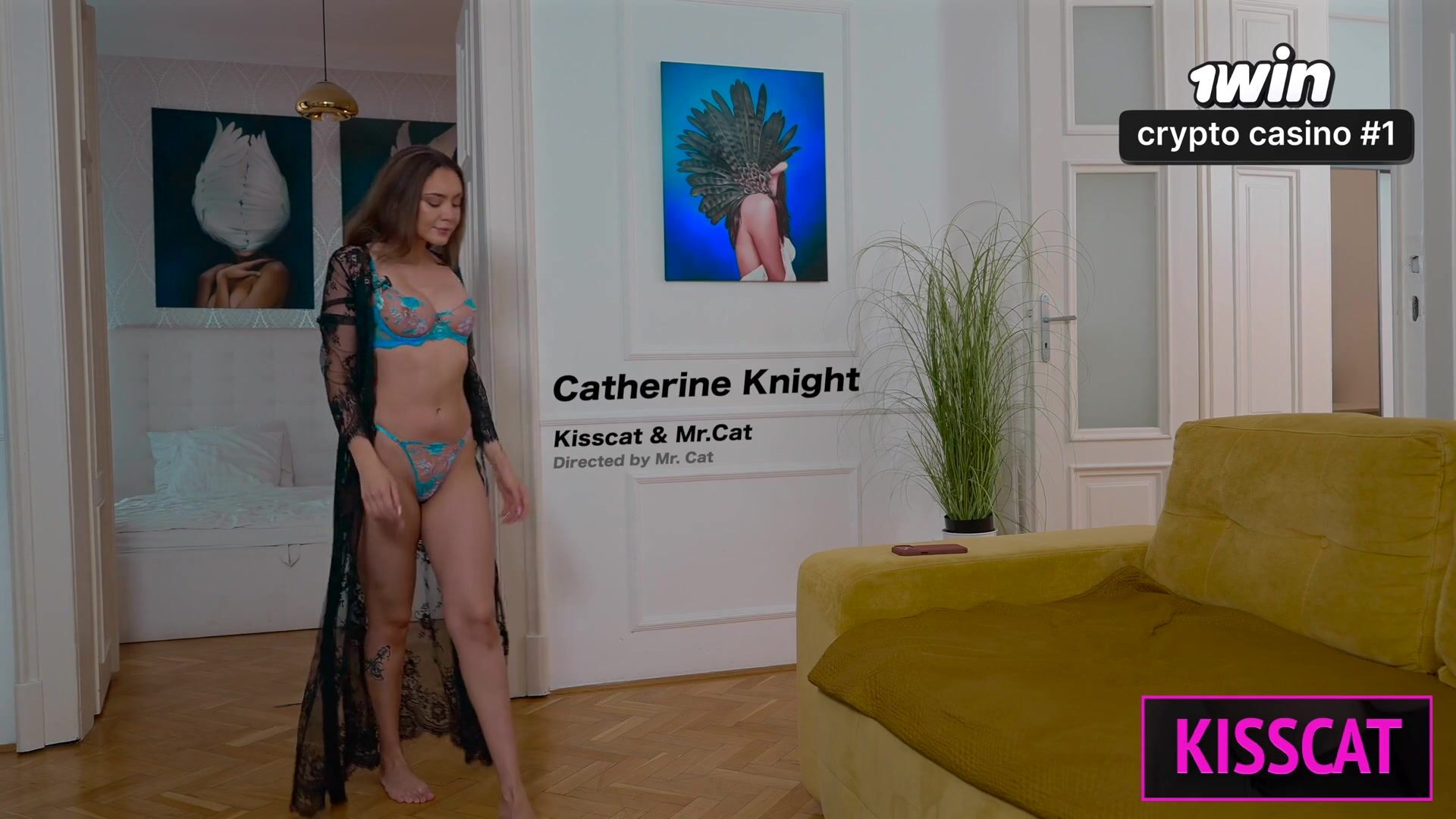 Aunty Catherine Knight Jerked off and Rides on Step Nephew - Step Mom Kis Gets Fucked in Share Bed with Unexpected Cum inside