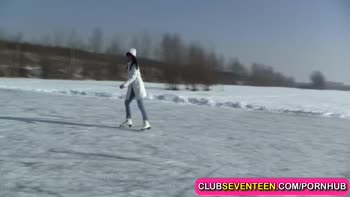 Hot age fucking after ice skating