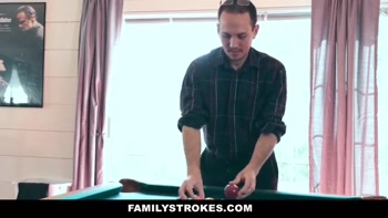 Teen (18+) stepdaughter Marsha May makes a bet with Stepdaddy