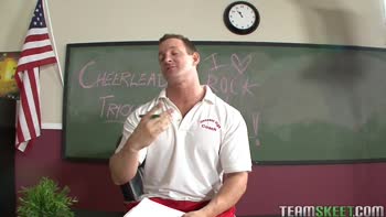 Sensi Pearl's Innocent High Cheerleader Rendezvous with Teacher Tj Cummings