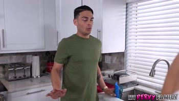 Stepsis Catches Stepbro in Her Panties, Proves He's Straight with Big Dick Pounding!