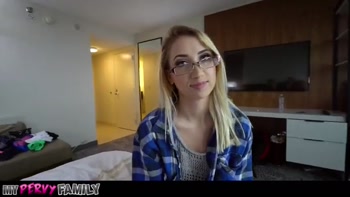 MyPervyFamily - Bored Teen (18+) Plays Truth or Dare with Stepdad - Sierra Nicole