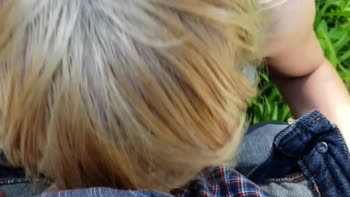 Cypressbeach's Stranded Blonde Hitchhiker Sucks Big Cock in Public POV