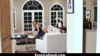 Jade Ambers Teaches Stepdaughter Rachael Cavalli A Dildo Lesson