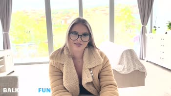 Balkanfun_pov's Blonde Bombshell Goes All Out For First Time Anal